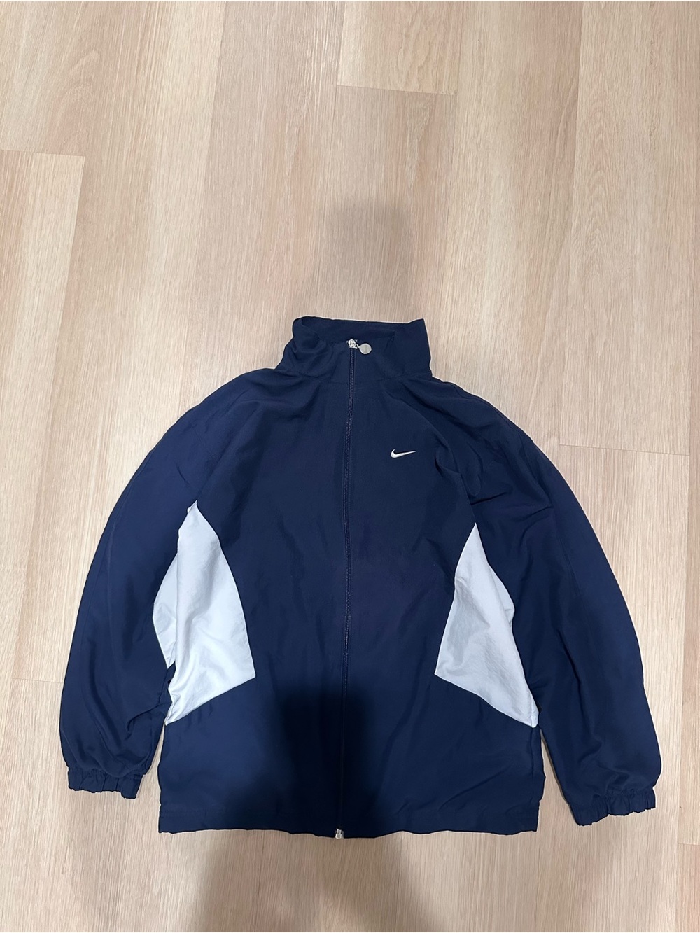 Vintage Nike Navy White Windbreaker